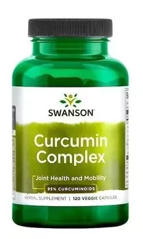 Куркума в капсулах Swanson Curcumin Complex, 120 шт