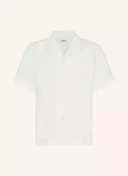 Курортная рубашка комфортного кроя Sandro, белый