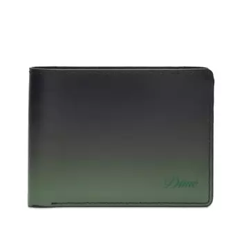 Курсивный градиентный кошелек Dime, зеленый