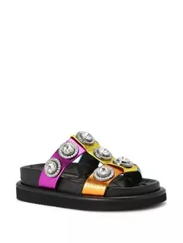 Kurt Geiger London босоножки Orson Crystal, розовый