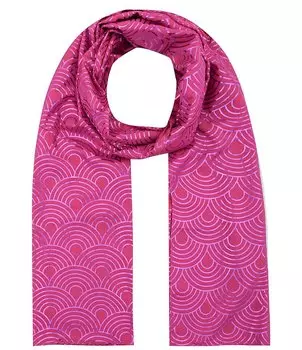 Kurt Geiger London Продолговатый шарф цвета радуги металлик, розовый