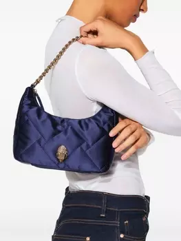 Kurt Geiger London стеганая сумка через плечо, синий