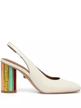 Курт Гейгер Лондон 80 мм плексигласовые туфли Kurt Geiger London, белый