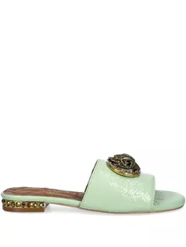 Курт Гейгер Лондон Челси плоские сандалии Kurt Geiger London, зеленый