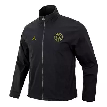 Куртка 23 24 псж тканая куртка Air Jordan, черный