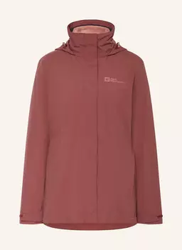 Куртка 2 в 1 ротванд Jack Wolfskin, светло-красный