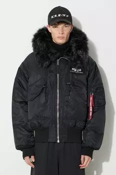 Куртка 45P с капюшоном на заказ Alpha Industries, черный