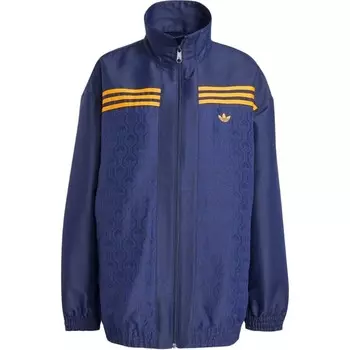 Куртка 70-х годов женская темно-синего цвета Adidas Originals, индиго