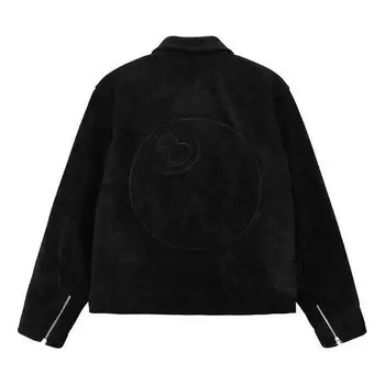 Куртка 8 ball suede bing jacket 'black' Stussy, черный