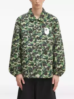 Куртка ABC с камуфляжным узором A BATHING APE, зеленый