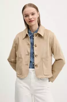 Куртка Abercrombie & Fitch, бежевый