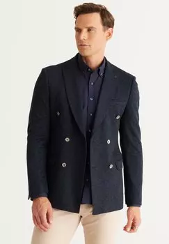 Куртка AC&CO / ALTINYILDIZ CLASSICS, темно-синий