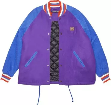 Куртка Acne Studios Bomber Jacket 'Purple/Sapphire Blue', фиолетовый