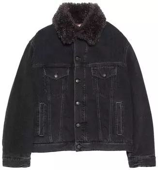 Куртка Acne Studios Denim Jacket 'Black', черный