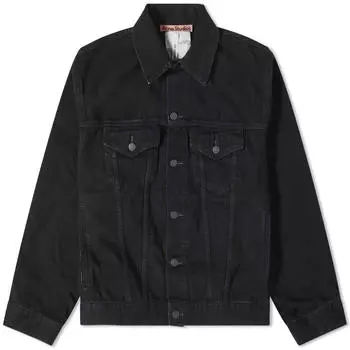 Куртка Acne Studios Rob Relaxed Denim, черный
