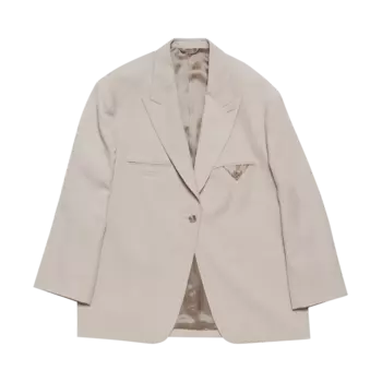 Куртка Acne Studios Single Breasted 'Cold Beige', загар