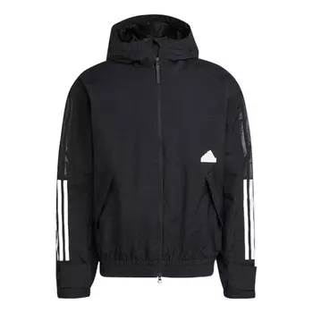 Куртка Adidas 3-Stripes Storm Jacket HG2062, черный