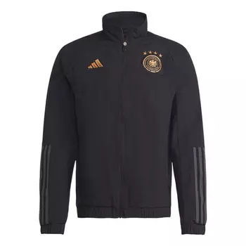 Куртка Adidas Dfb Pre Jacket Logo HF3978, черный