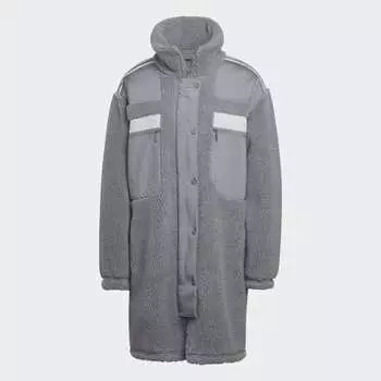 Куртка adidas Elongated Polar Fleece, серый