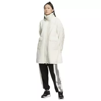 Куртка Adidas Long Sherpa, бежевый