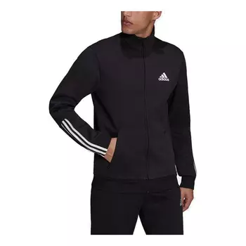 Куртка Adidas M DK TJ Athleisure Casual Sports Stand Collar Black, Черный