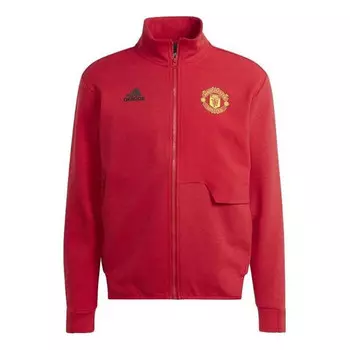 Куртка adidas Manchester United Anthem Jacket 'Real Red', красный