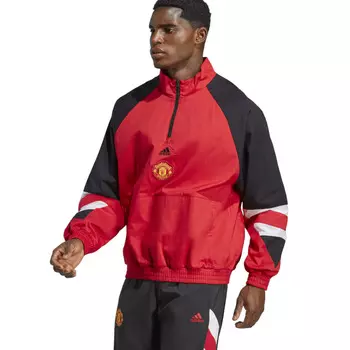Куртка Adidas Manchester United Icon, красный/черный