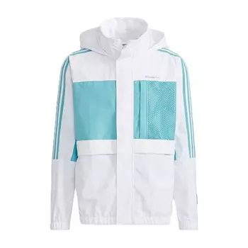 Куртка Adidas Neo Colorblock, белый/голубой