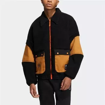 Куртка adidas Neo M JJTK JK, черный/оранжевый