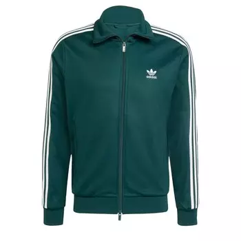 Куртка Adidas Originals Adicolor Classics Heritage, изумрудный/белый