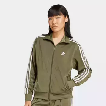 Куртка adidas Originals Adicolor Classics Loose Firebird Track Top, зеленый/белый