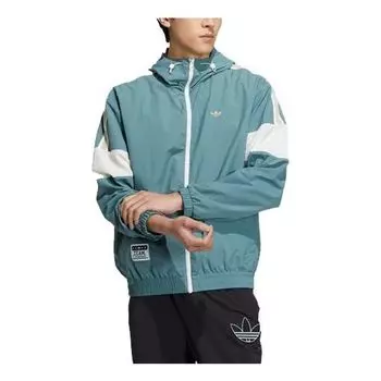 Куртка Adidas Originals Colorblock, зеленый