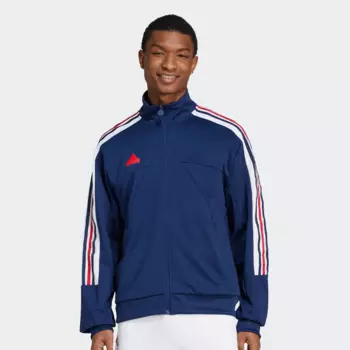 Куртка adidas Originals House of Tiro Nations Pack Trainingsjacke, синий/серебристый