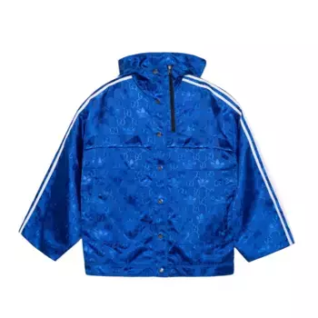 Куртка Adidas Originals X ADIDAS унисекс кобальтово-синяя Gucci, синий