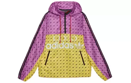 Куртка Adidas Originals X ADIDAS унисекс многоцветная Gucci, цвет Multicolor