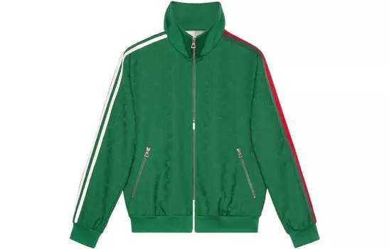 Куртка Adidas Originals X ADIDAS унисекс зеленая Gucci, зеленый