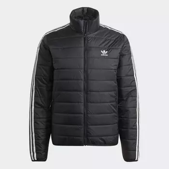 Куртка Adidas Padded Stand Collar Puffer, черный