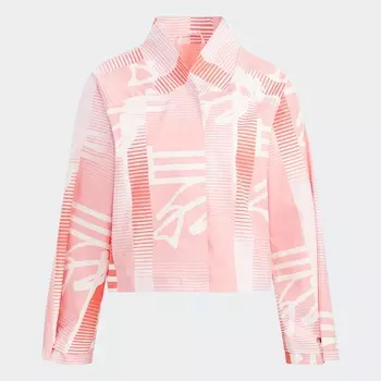 Куртка Adidas Print AOP, розовый/белый