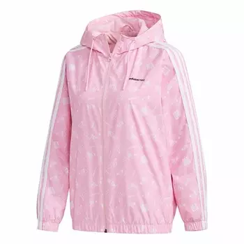 Куртка Adidas Printed Sports, розовый/белый