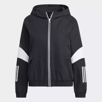 Куртка Adidas Professional Sports Training Hooded, черный/белый