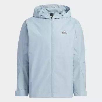 Куртка Adidas Professional Sports Training Hooded, голубой