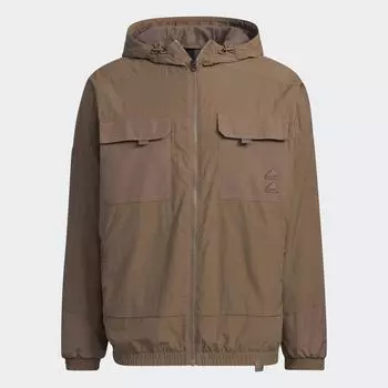 Куртка Adidas Professional Sports Training Hooded, коричневый