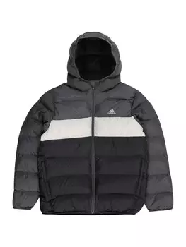 Куртка ADIDAS SPORTSWEAR Outdoor, антрацит/светло-серый/темно-серый