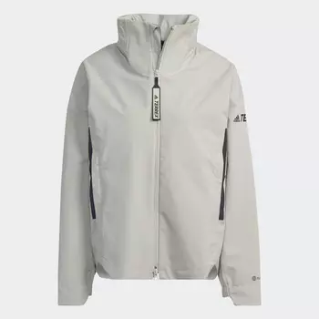 Куртка Adidas Terrex CT Myshelter Rain.rdy, черный/бежевый