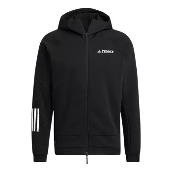 Куртка Adidas Terrex Knit Fz Hd Jacket Logo HM9712, черный