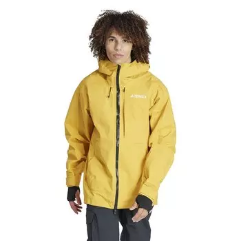 Куртка adidas Terrex Techrock 3-Layer Post Consumer Nylon Rain.Rdy, желтый