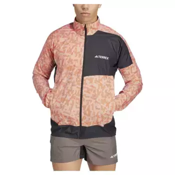 Куртка adidas Trail Wind, бежевый/черный