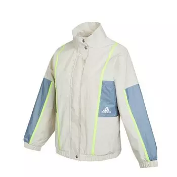 Куртка Adidas TS, бежевый/синий/зеленый