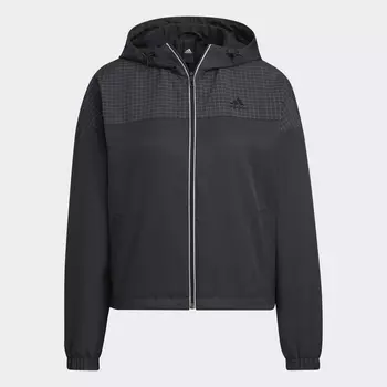 Куртка Adidas UST South Windbreaker, серо-черный