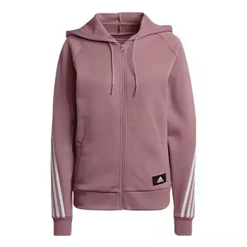 Куртка Adidas W Fi 3s Fz Reg Sports Hooded Purple, Фиолетовый